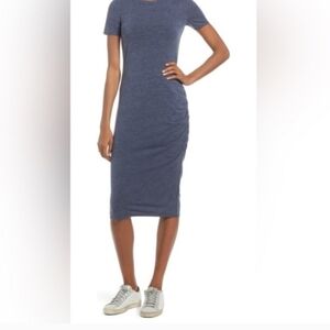 Heather Blue Midi Dress